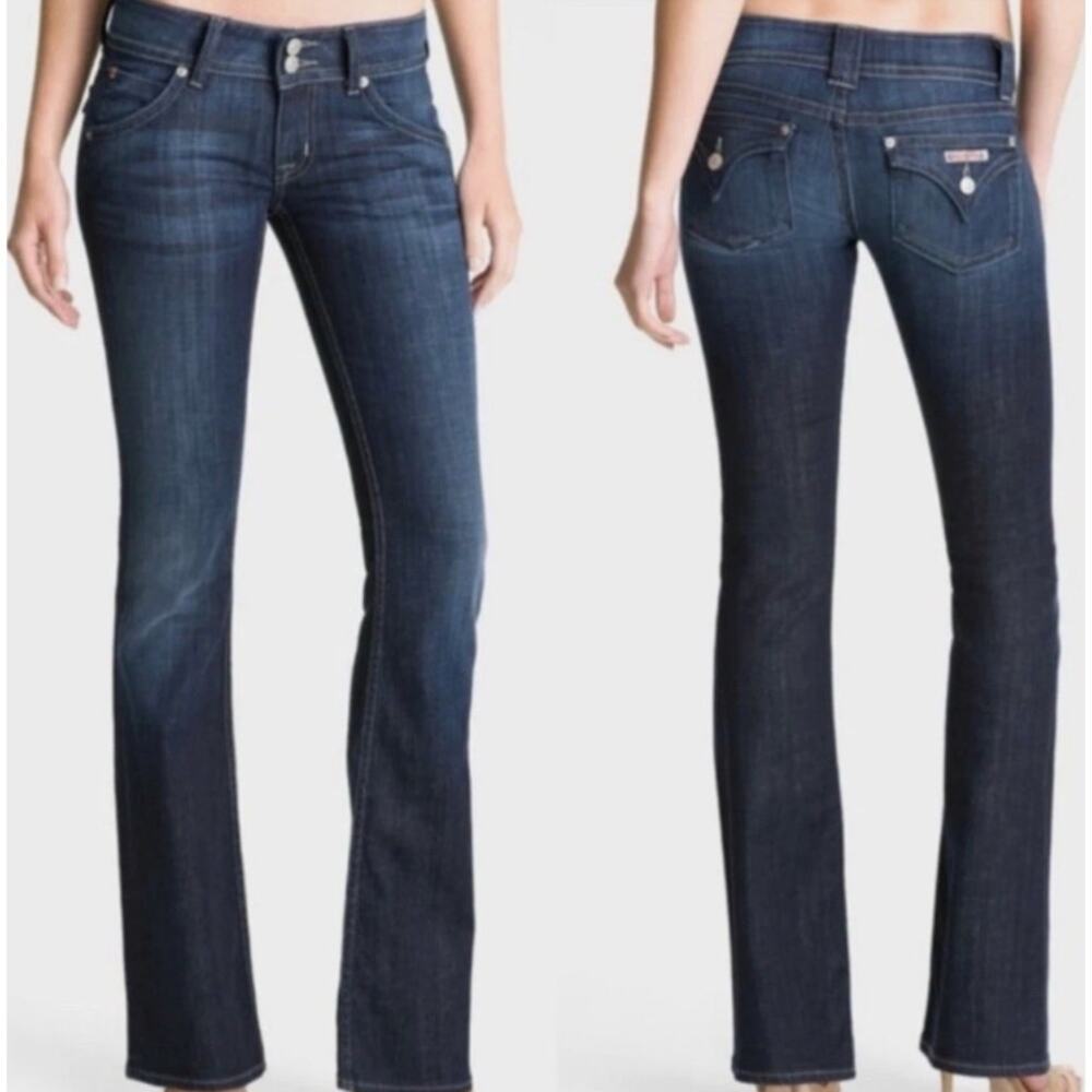 Hudson Signature Bootcut Dark Wash Jeans size 28